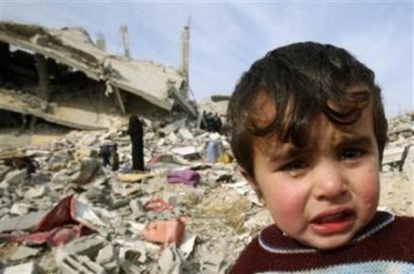 More than 300 children have been killed by Israel's bombardment of Gaza.