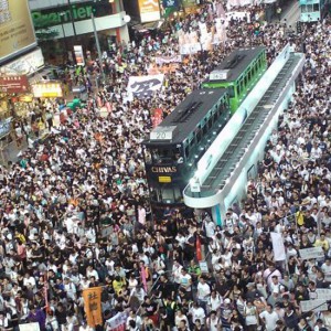 The demonstration took six hours from start to finish