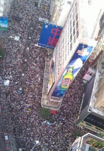 Not since 2003 when 500,000 marched against Article 23 have so many marched in Hong Kong