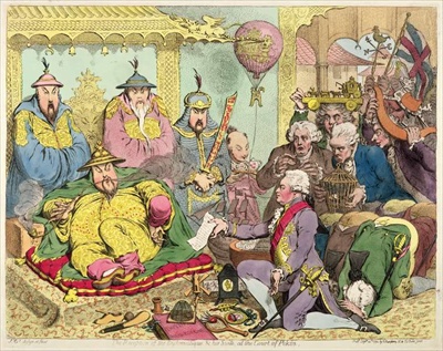In 1793 Lord Macartney famously refused to kowtow to the emperor Qianlong