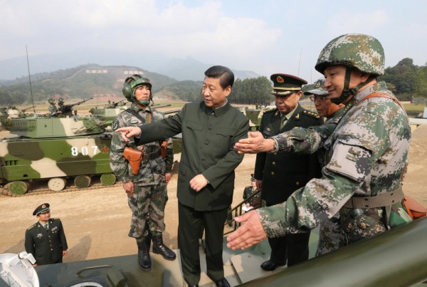 Xi is using anti-corruption campaign to strengthen his control over the PLA.