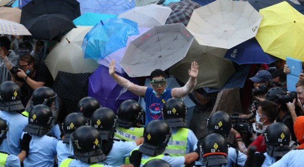 The bourgeois pan democrats did not foresee or want the 'umbrella revolution'.