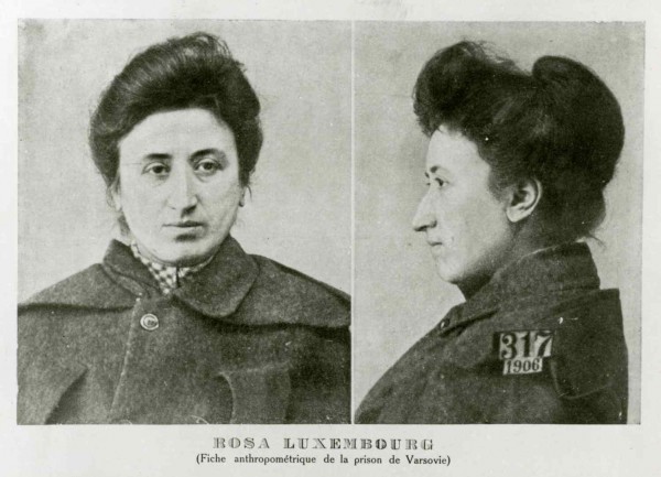 The great Marxist thinker and fighter Rosa Luxemburg who nevertheless made mistakes over the national question.