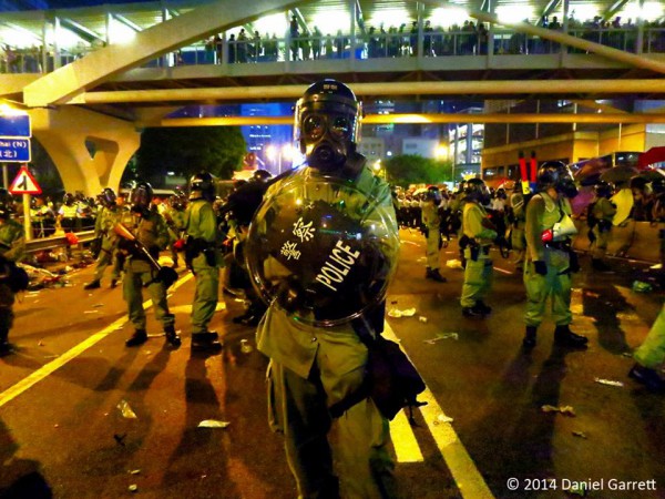 Antagonism towards the Hong Kong Police Force at record levels. 