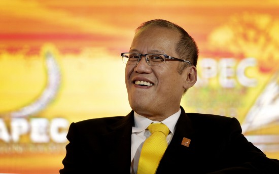 President Benigno Aquino at the APEC summit.