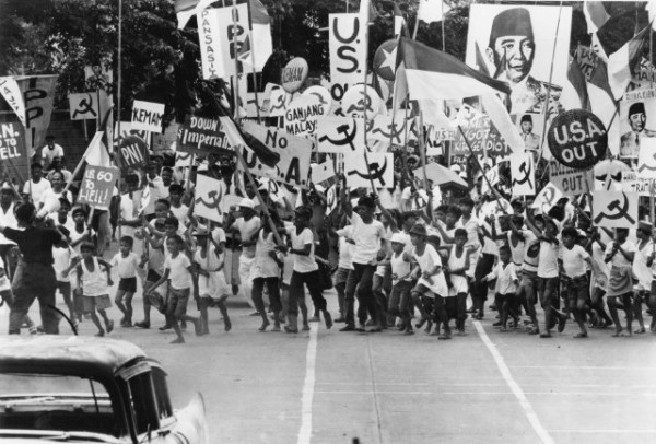 PKI demonstration, from the 1982 film The Year of Living Dangerously. 