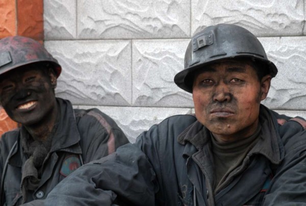 Coal miners in Heilongjiang province.