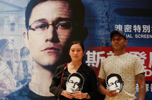 Vanessa and Ajith are Hong Kong asylum seekers who sheltered on-the-run Snowden in 2013.