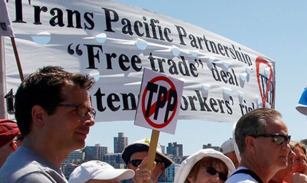 Resistance to the TPP is growing. 