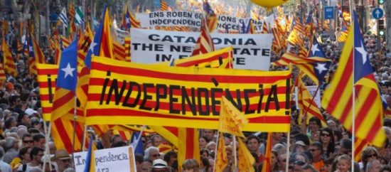 Catalonia Vs Spain - Independence Stock Photo - Image of republic,  scissors: 130107124